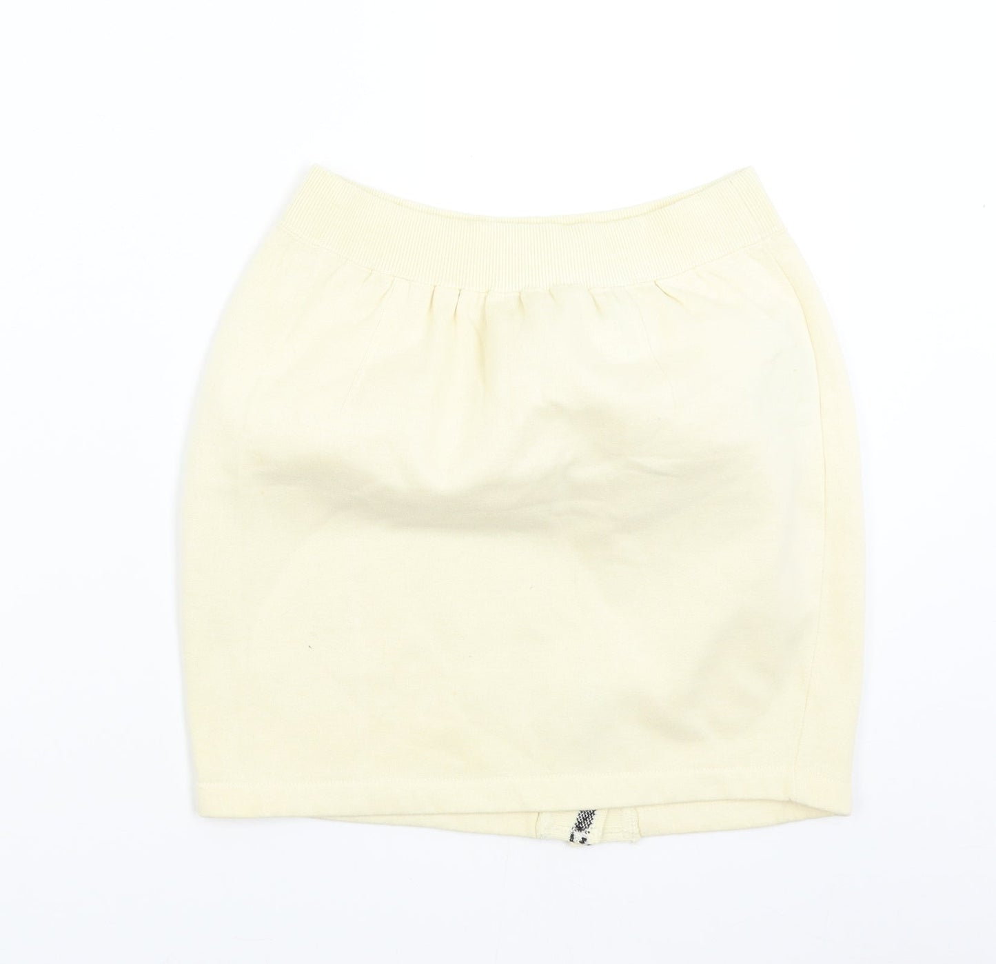 DASH Womens Ivory   Mini Skirt Size S
