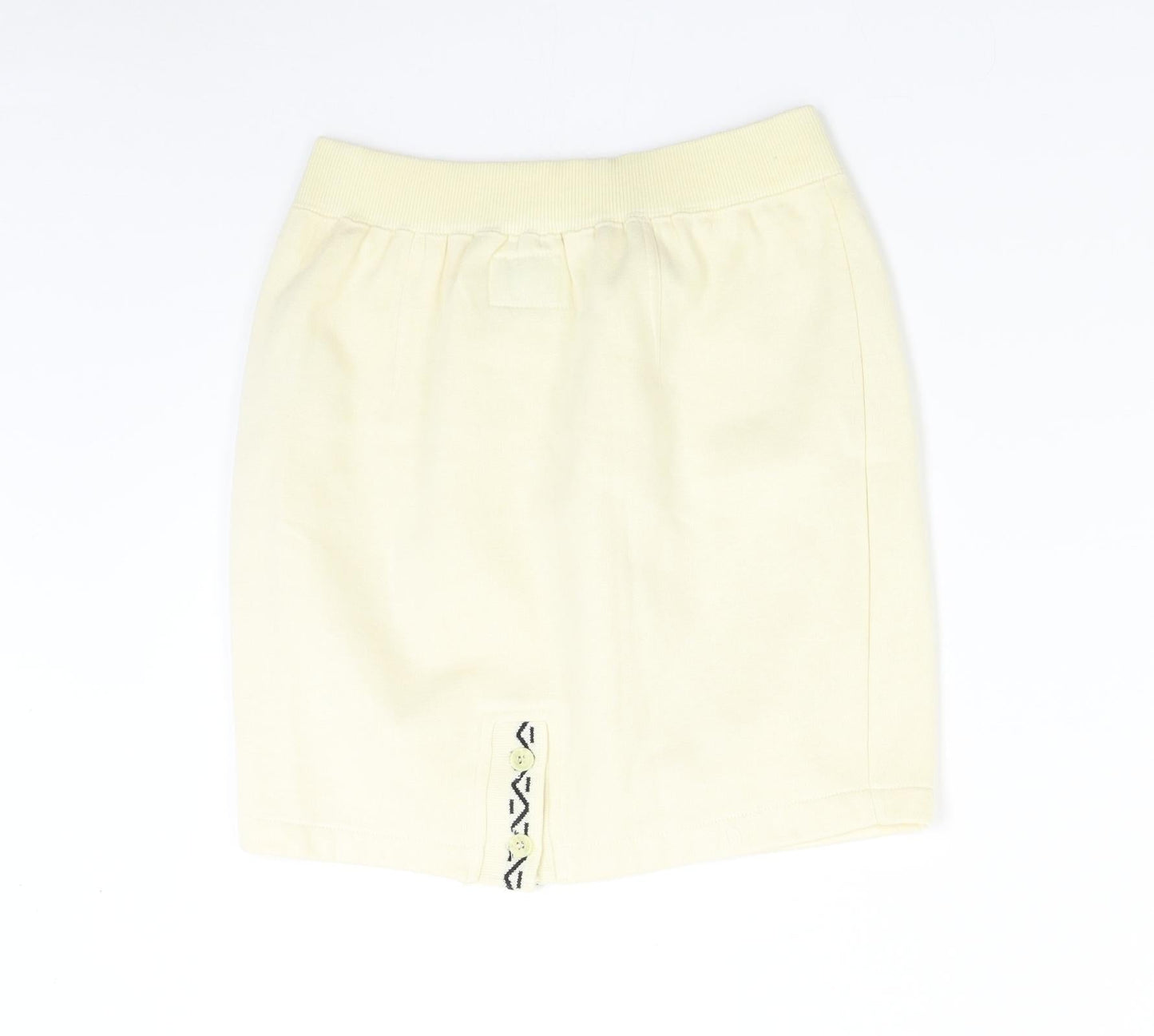 DASH Womens Ivory   Mini Skirt Size S