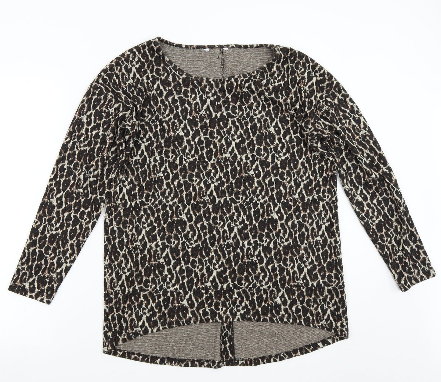 Womens UK Size 12 NEXT Brown Pullover Jumper