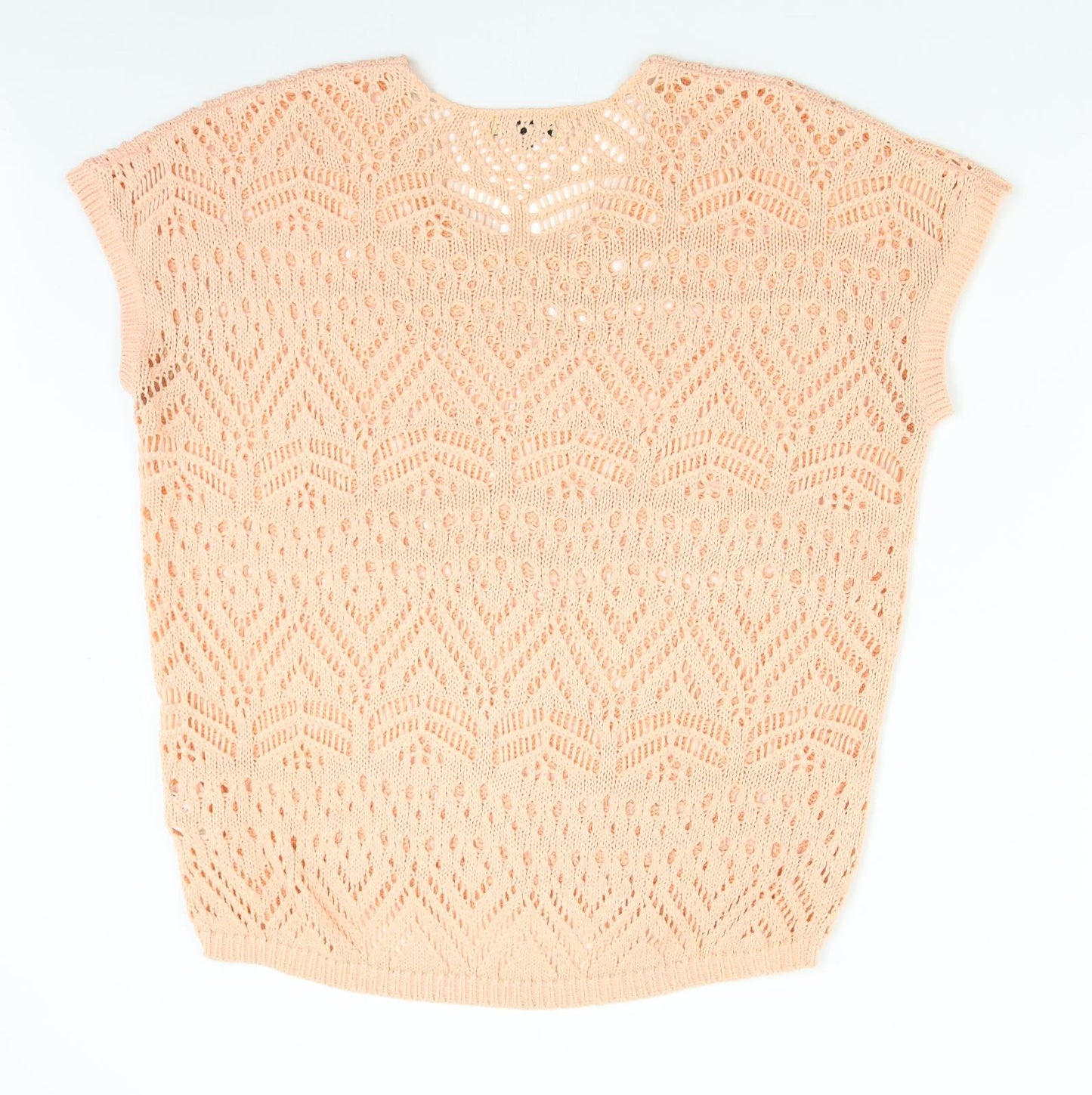F&F Womens Orange  Knit Pullover Jumper Size 12
