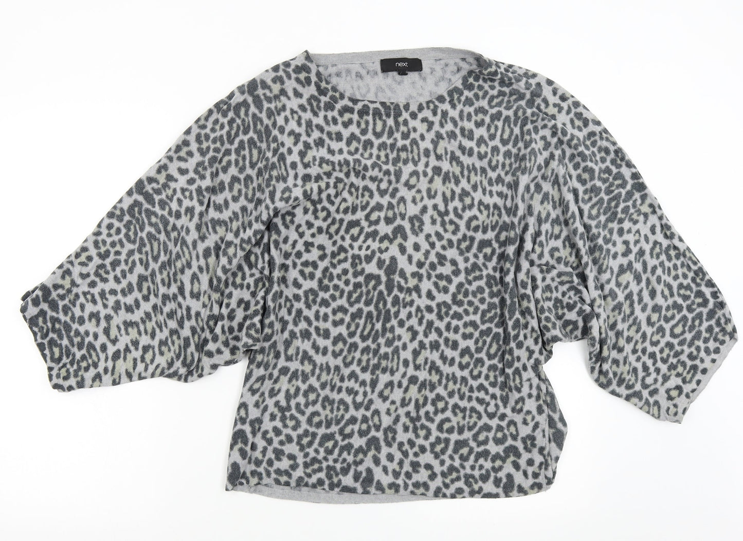 Womens UK Size M NEXT Grey Pullover Jumper