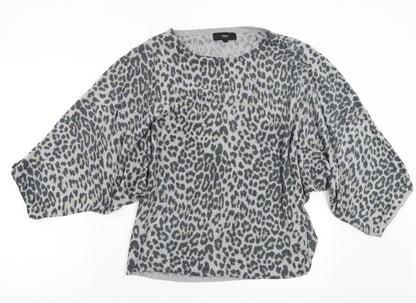Womens UK Size M NEXT Grey Pullover Jumper