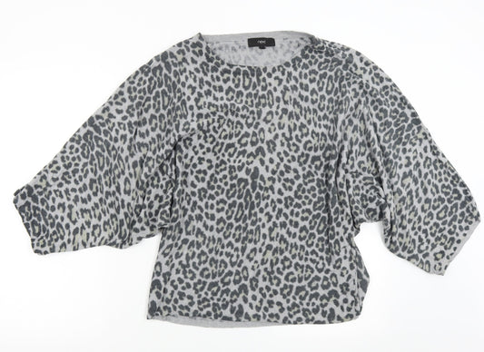 Womens UK Size M NEXT Grey Pullover Jumper