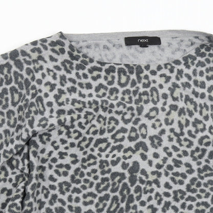 Womens UK Size M NEXT Grey Pullover Jumper