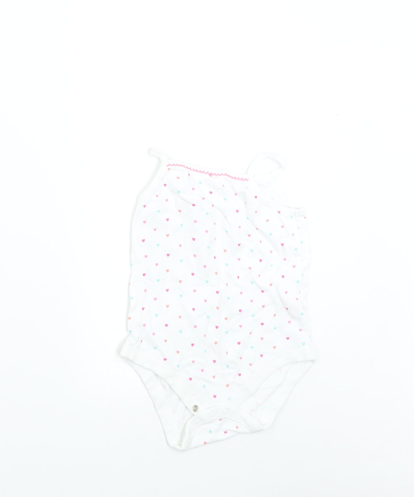 F&F Baby White   Babygrow One-Piece Size 24 Months