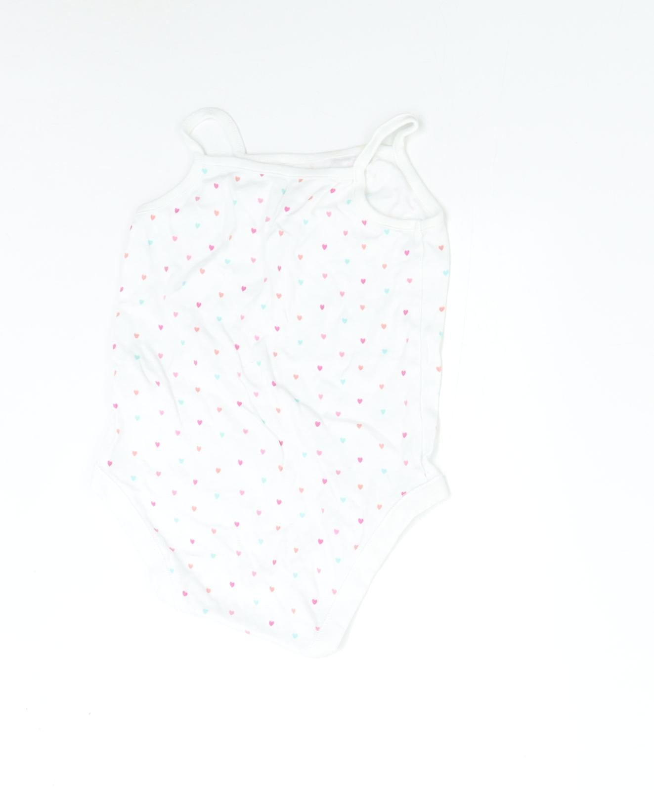 F&F Baby White   Babygrow One-Piece Size 24 Months
