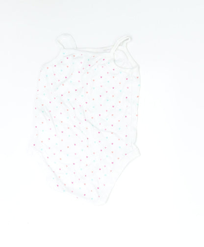 F&F Baby White   Babygrow One-Piece Size 24 Months
