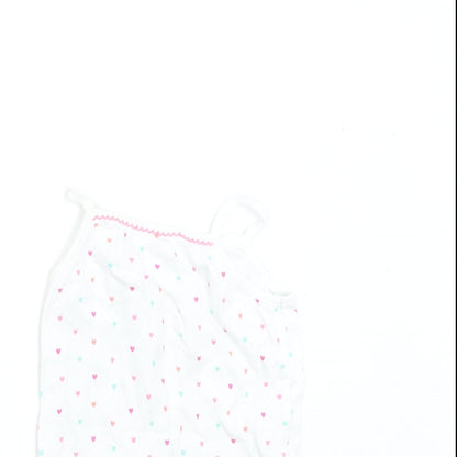 F&F Baby White   Babygrow One-Piece Size 24 Months