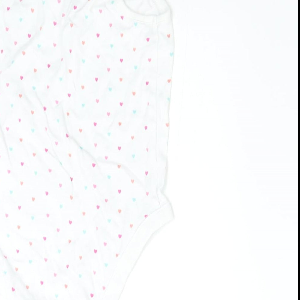 F&F Baby White   Babygrow One-Piece Size 24 Months