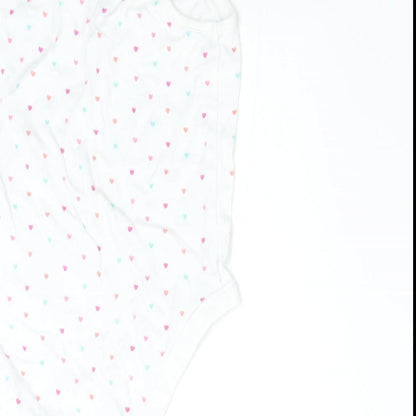 F&F Baby White   Babygrow One-Piece Size 24 Months