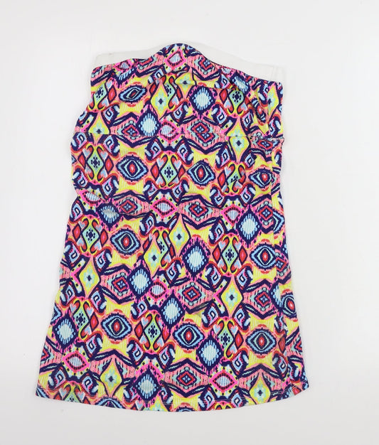 Matalan  Womens Pink Floral  Basic Tank Size 12