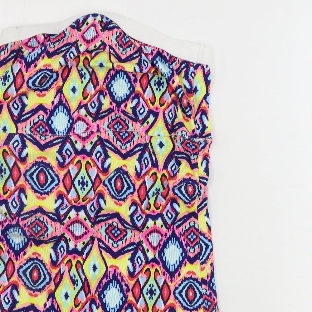 Matalan  Womens Pink Floral  Basic Tank Size 12