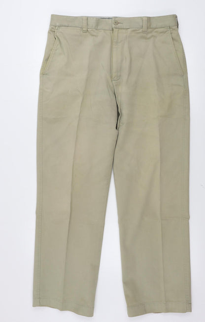Womens UK Size 36 in Marks and Spencer Regular Fit  Beige Trousers