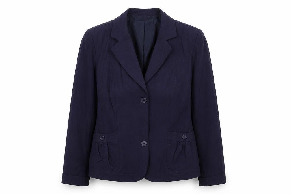 Womens UK Size 14 Oscar B Regular Blue Blazer