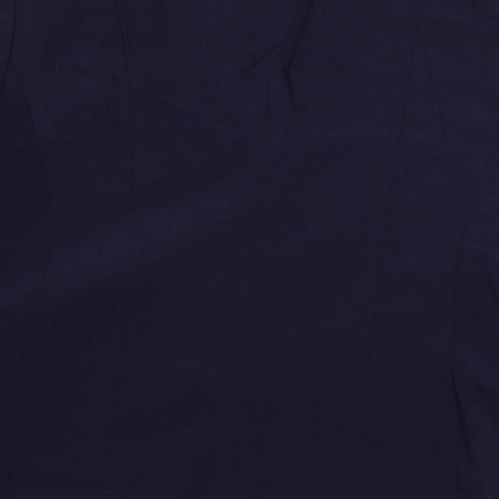 Oscar B  Womens Blue   Jacket Blazer Size 14