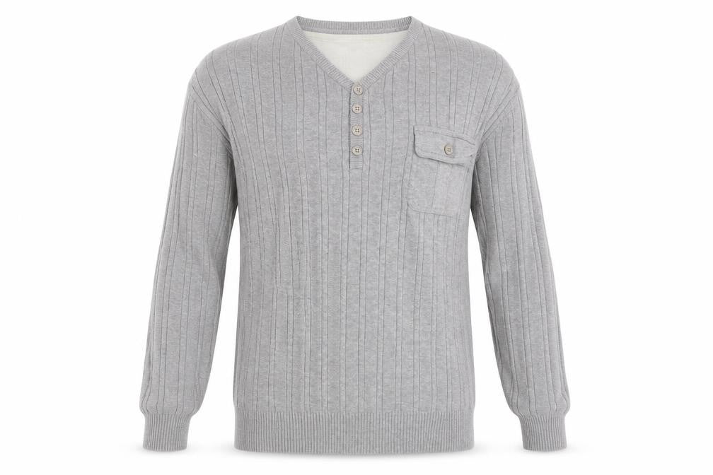 Mens UK Size XL Dissident Grey Pullover Jumper