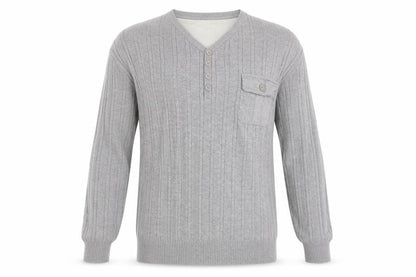 Mens UK Size XL Dissident Grey Pullover Jumper