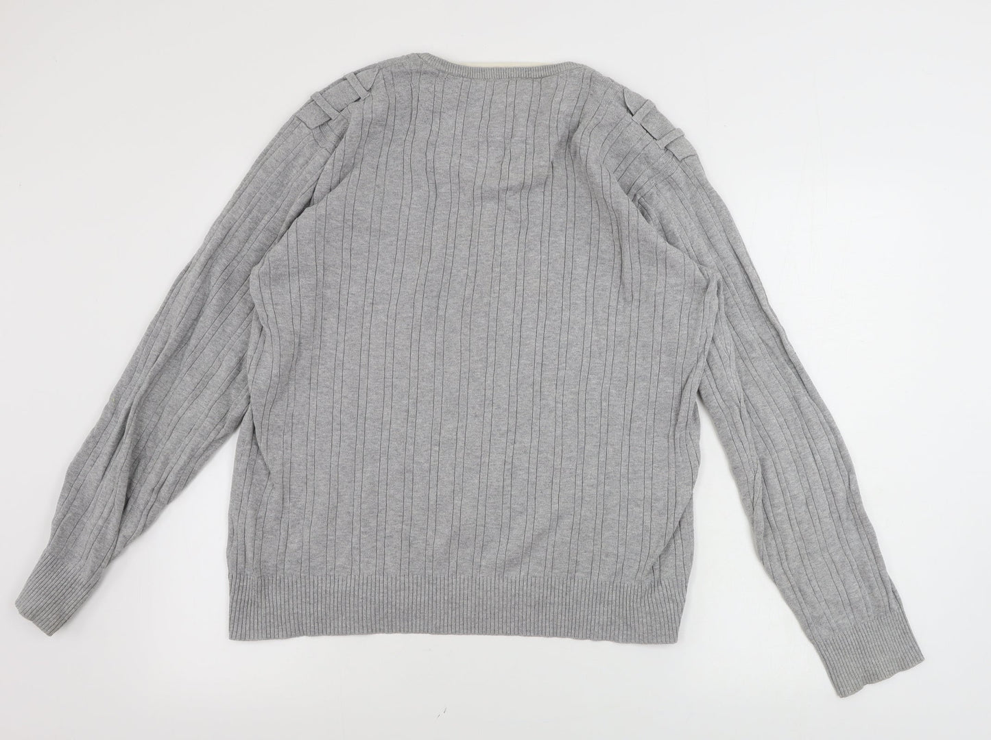 Dissident  Mens Grey   Pullover Jumper Size XL