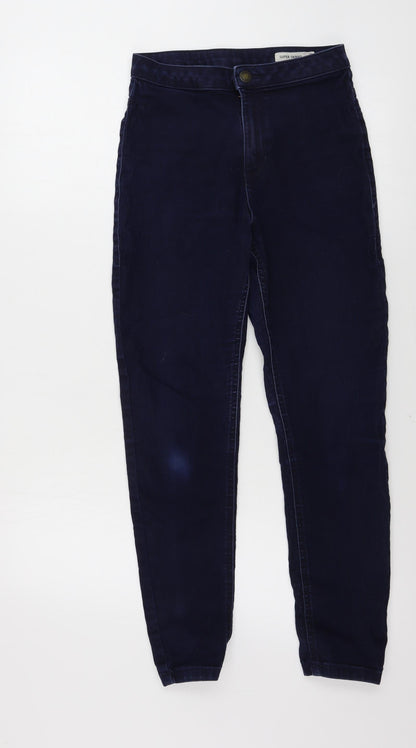 Womens UK Size 10 Marks and Spencer Regular Fit Skinny Blue Jeans