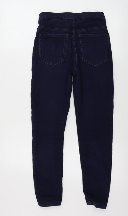 Womens UK Size 10 Marks and Spencer Regular Fit Skinny Blue Jeans