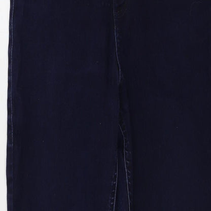 Womens UK Size 10 Marks and Spencer Regular Fit Skinny Blue Jeans