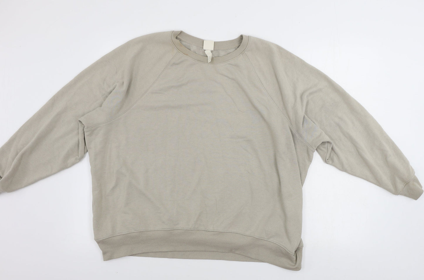 H&M  Mens Beige   Pullover Jumper Size XL