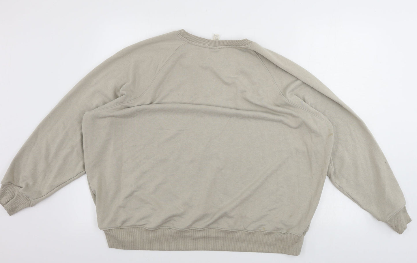 H&M  Mens Beige   Pullover Jumper Size XL