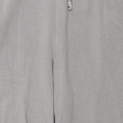 Womens UK Size M H&M Regular Fit Sweatpants Grey Trousers