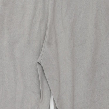 Womens UK Size M H&M Regular Fit Sweatpants Grey Trousers