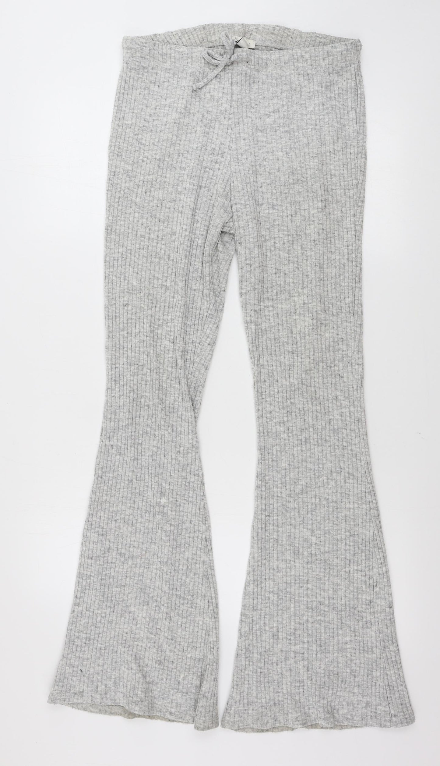 Womens UK Size 14 Topshop Regular Fit Sweatpants Grey Trousers