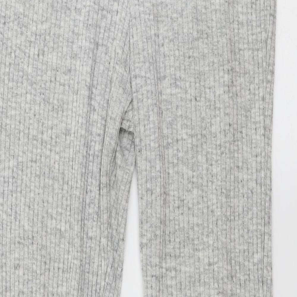 Womens UK Size 14 Topshop Regular Fit Sweatpants Grey Trousers
