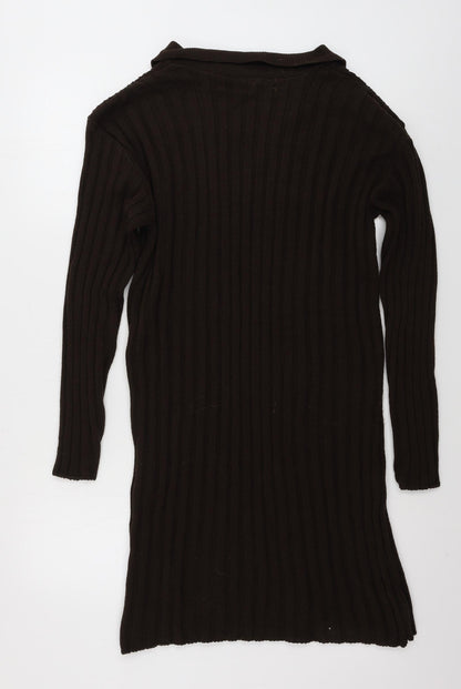 Boohoo  Womens Brown   A-Line  Size 10