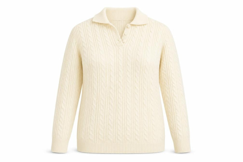 Womens UK Size S PRETTYLITTLETHING Ivory Pullover Jumper