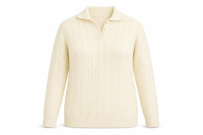Womens UK Size S PRETTYLITTLETHING Ivory Pullover Jumper