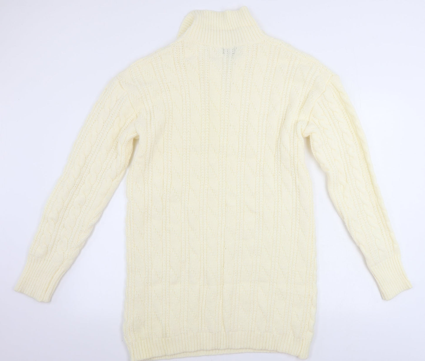 Womens UK Size S PRETTYLITTLETHING Ivory Pullover Jumper