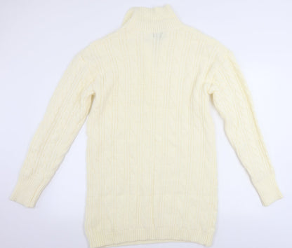 Womens UK Size S PRETTYLITTLETHING Ivory Pullover Jumper