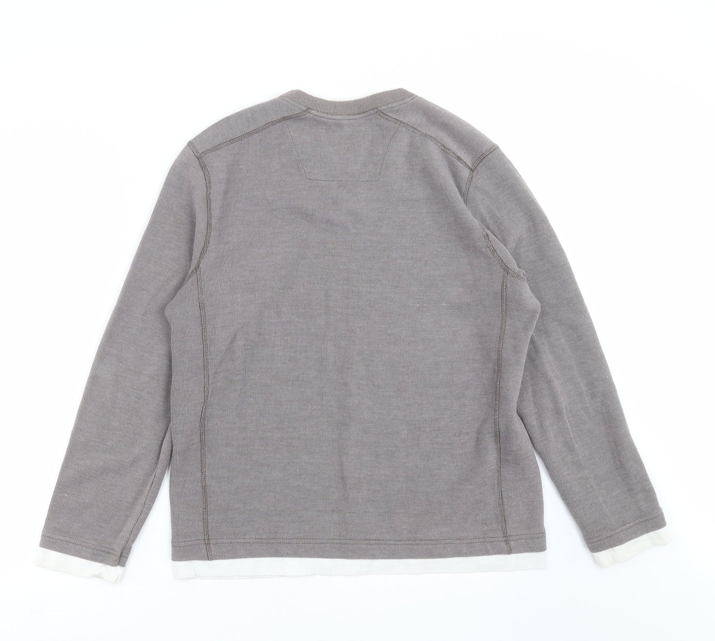 Simon Clark Mens Grey   Pullover Jumper Size M