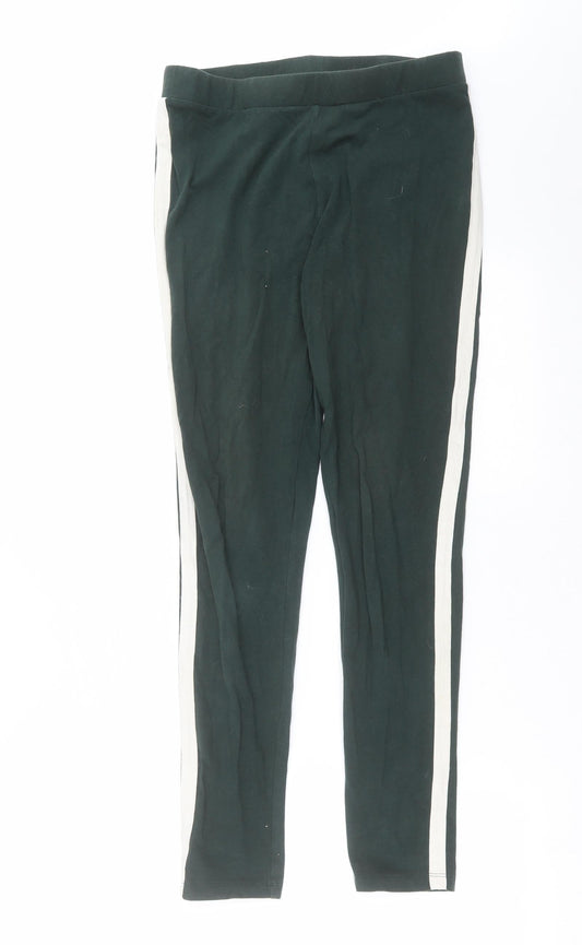 Womens UK Size 28 in FOREVER 21   Green Leggings