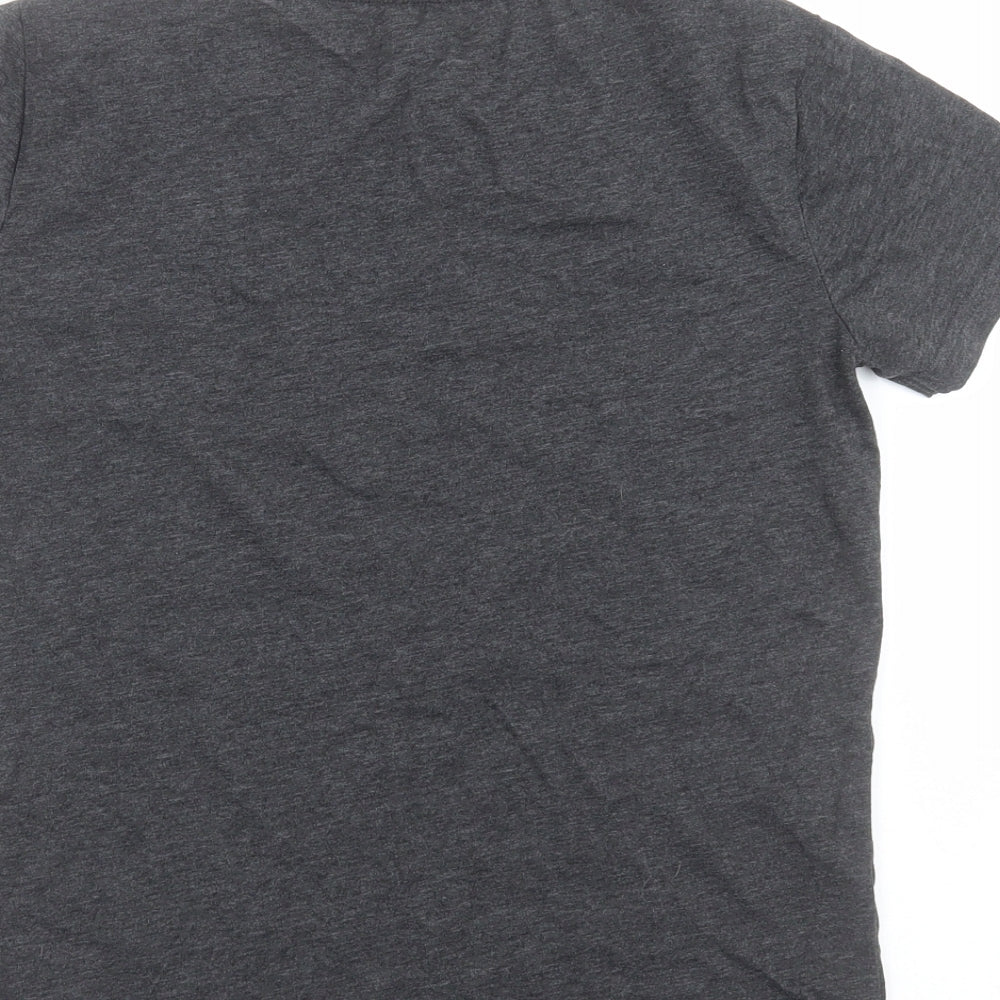 George Womens Grey Solid  Top Pyjama Top Size 4