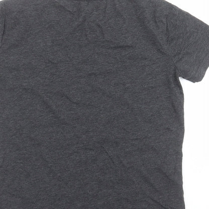 George Womens Grey Solid  Top Pyjama Top Size 4