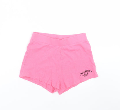 Select Womens Pink   Hot Pants Shorts Size S