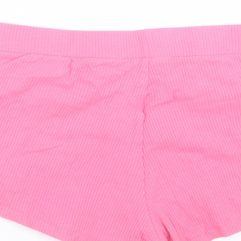 Select Womens Pink   Hot Pants Shorts Size S