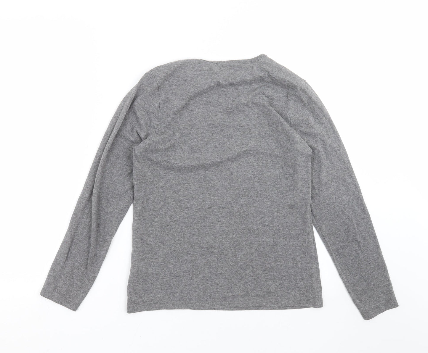 Primark Girls Grey Solid  Top Pyjama Top Size 12-13 Years  - Never Stop Dreaming