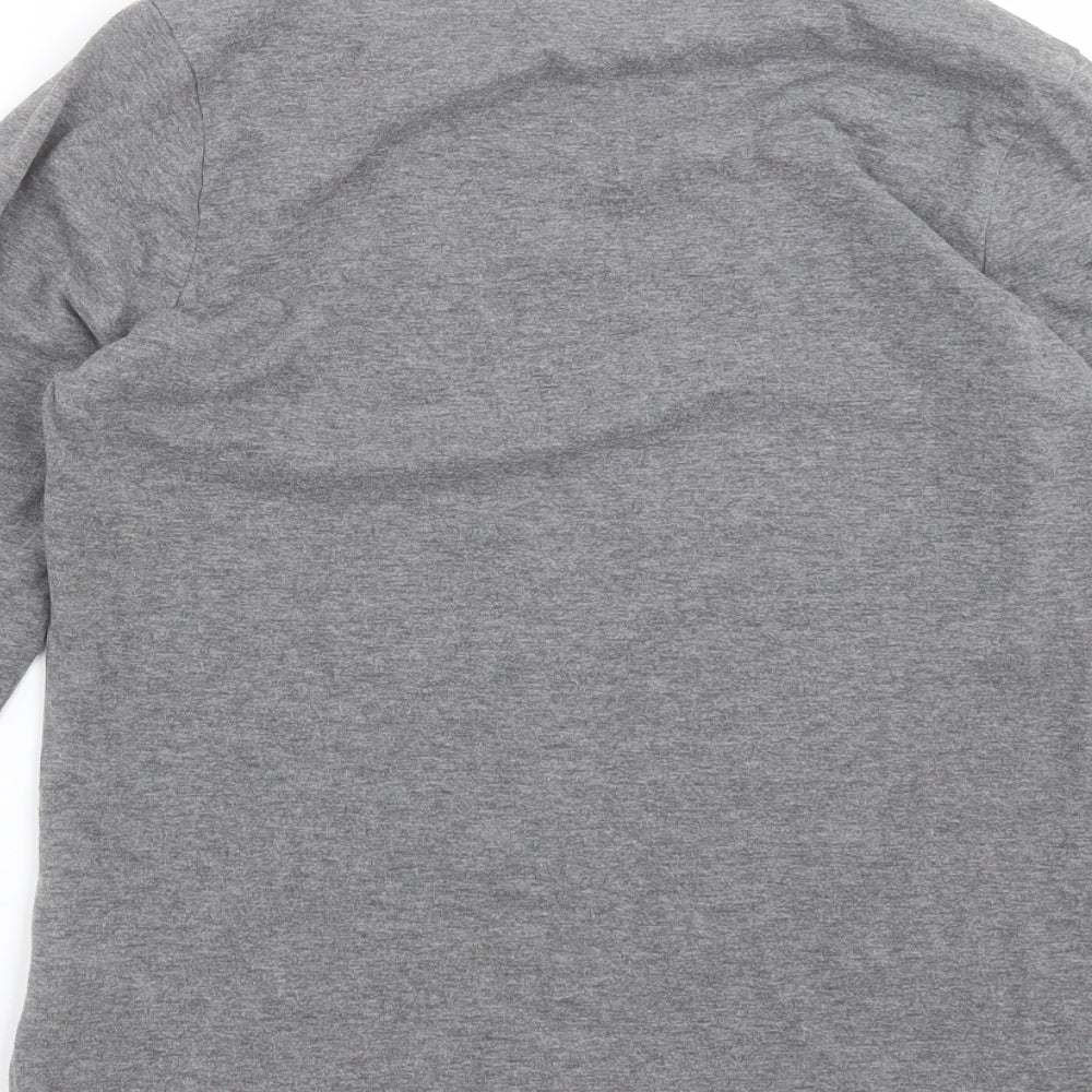 Primark Girls Grey Solid  Top Pyjama Top Size 12-13 Years  - Never Stop Dreaming