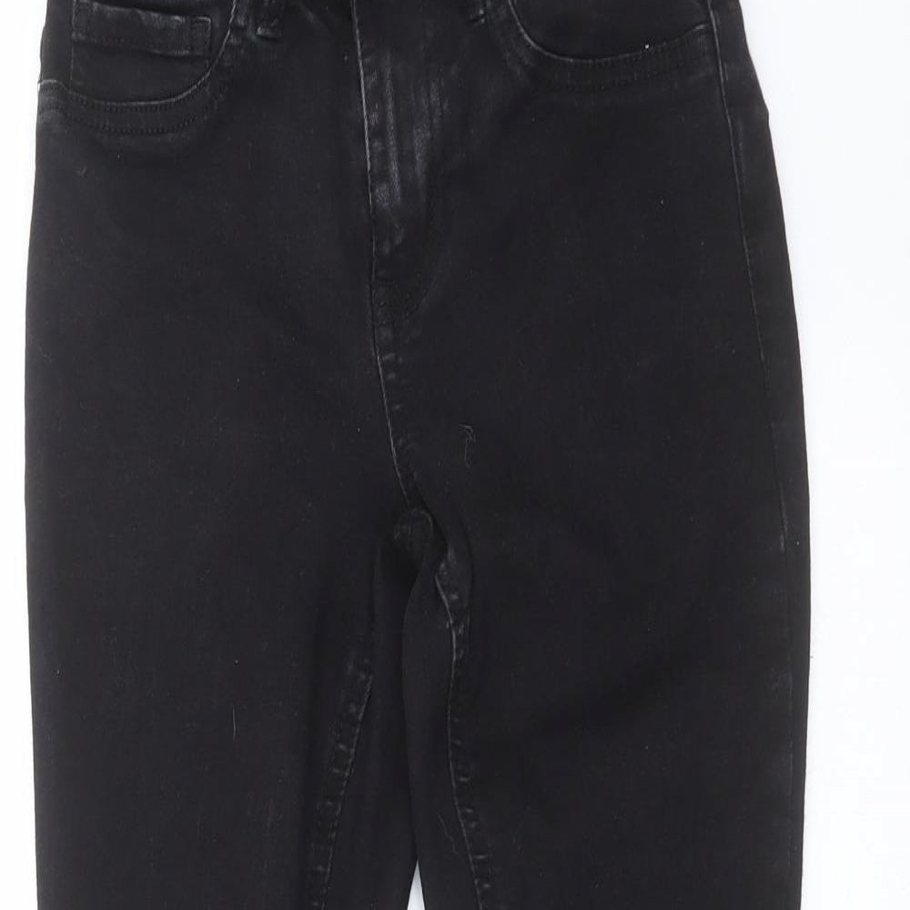 New Look Womens Black  Denim Skinny Jeans Size 6 L24 in