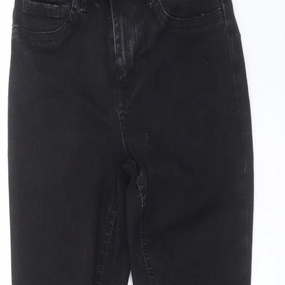 New Look Womens Black  Denim Skinny Jeans Size 6 L24 in