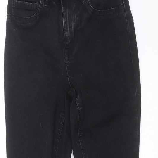 New Look Womens Black  Denim Skinny Jeans Size 6 L24 in