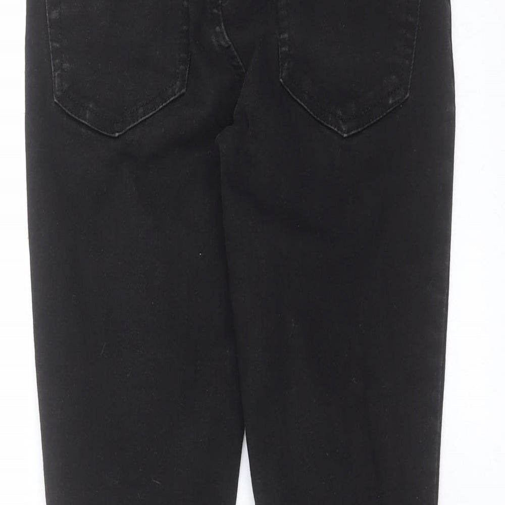 New Look Womens Black  Denim Skinny Jeans Size 6 L24 in