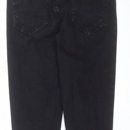 New Look Womens Black  Denim Skinny Jeans Size 6 L24 in