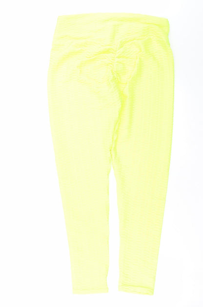 Preworn Womens Yellow    Leggings Size 2XL L28 in
